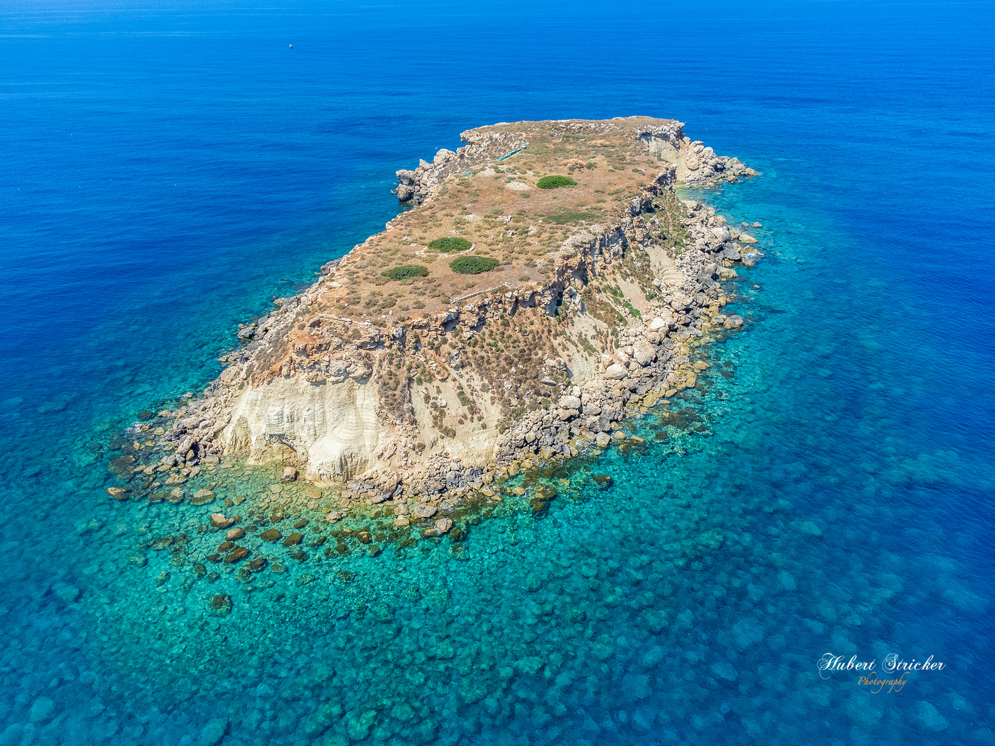 Einsame Insel auf Zypern