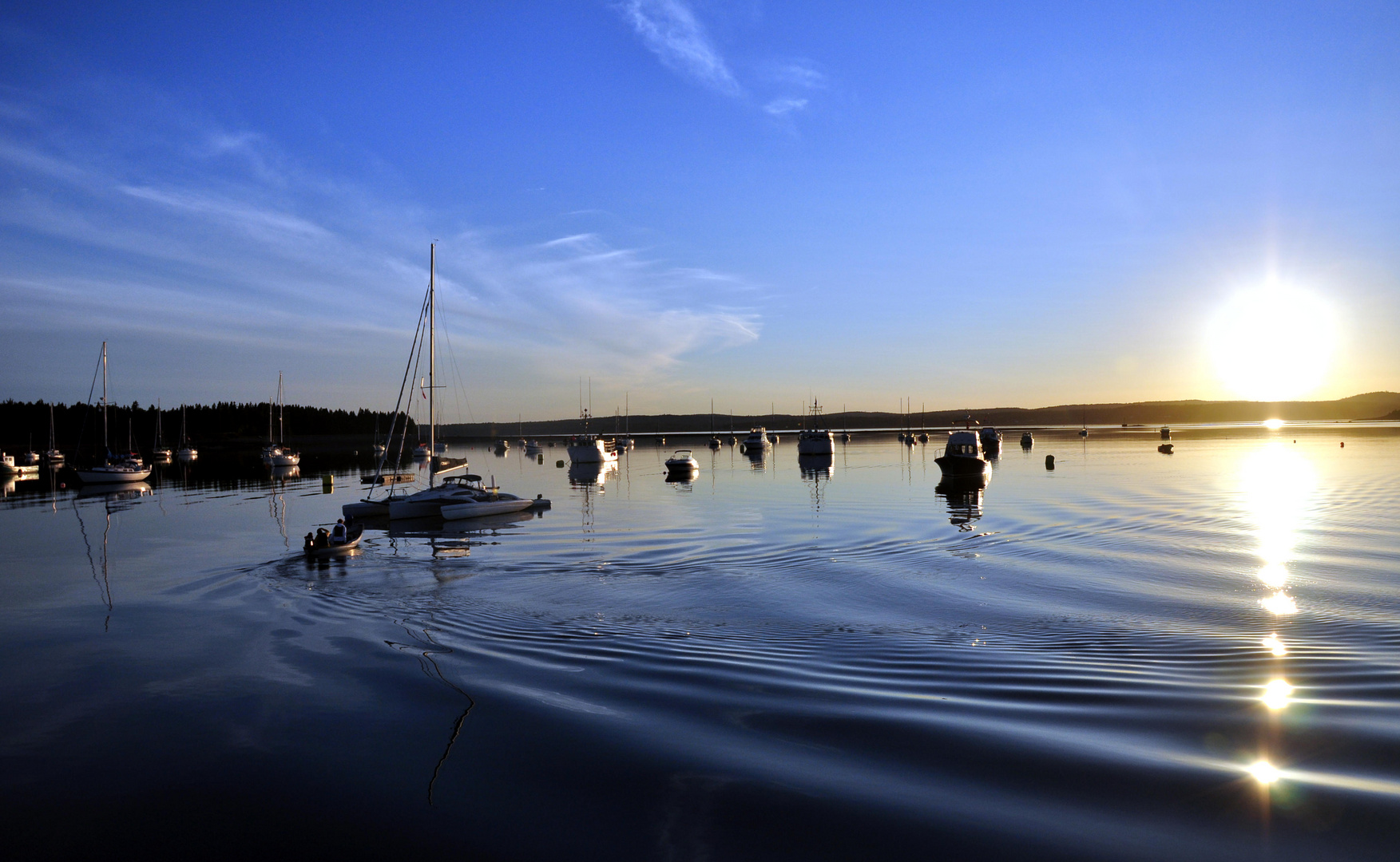 Einsame Runden in St. Andrews, New Brunswick