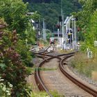 einsamer Bahnhof