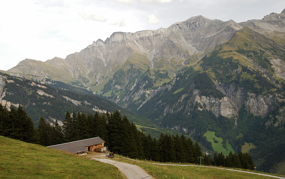 ..einsamer Bergbauernhof..