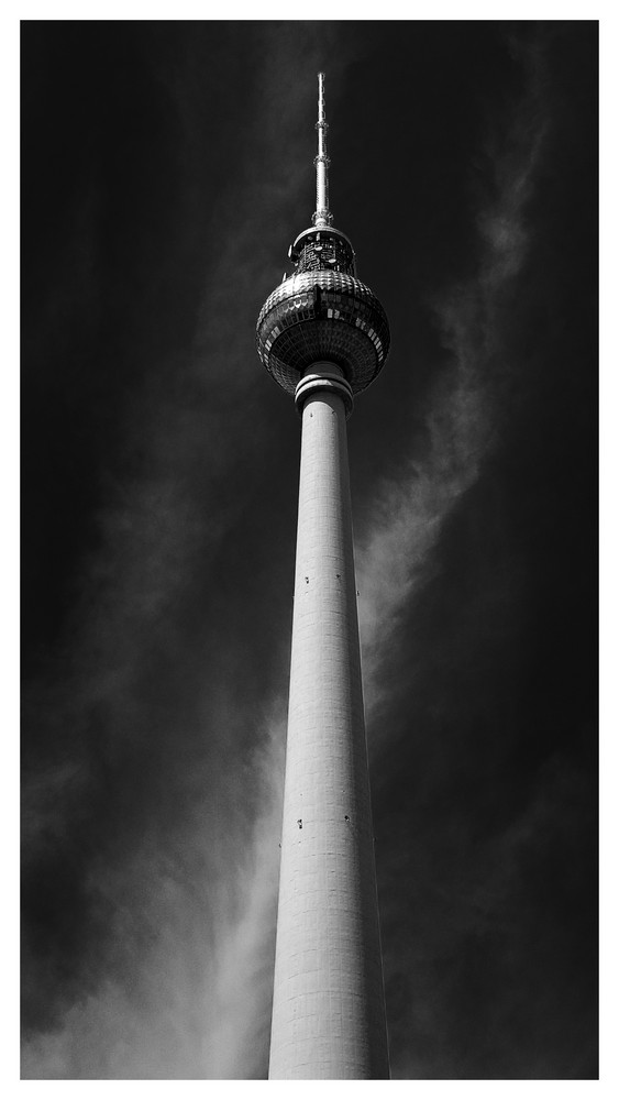 einsamer Fernsehturm, Berlin