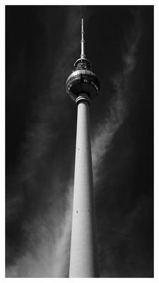 einsamer Fernsehturm, Berlin