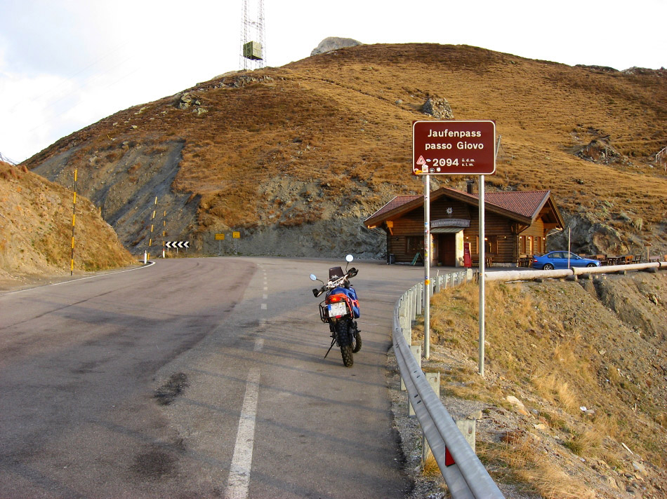 Einsamer Jaufenpass