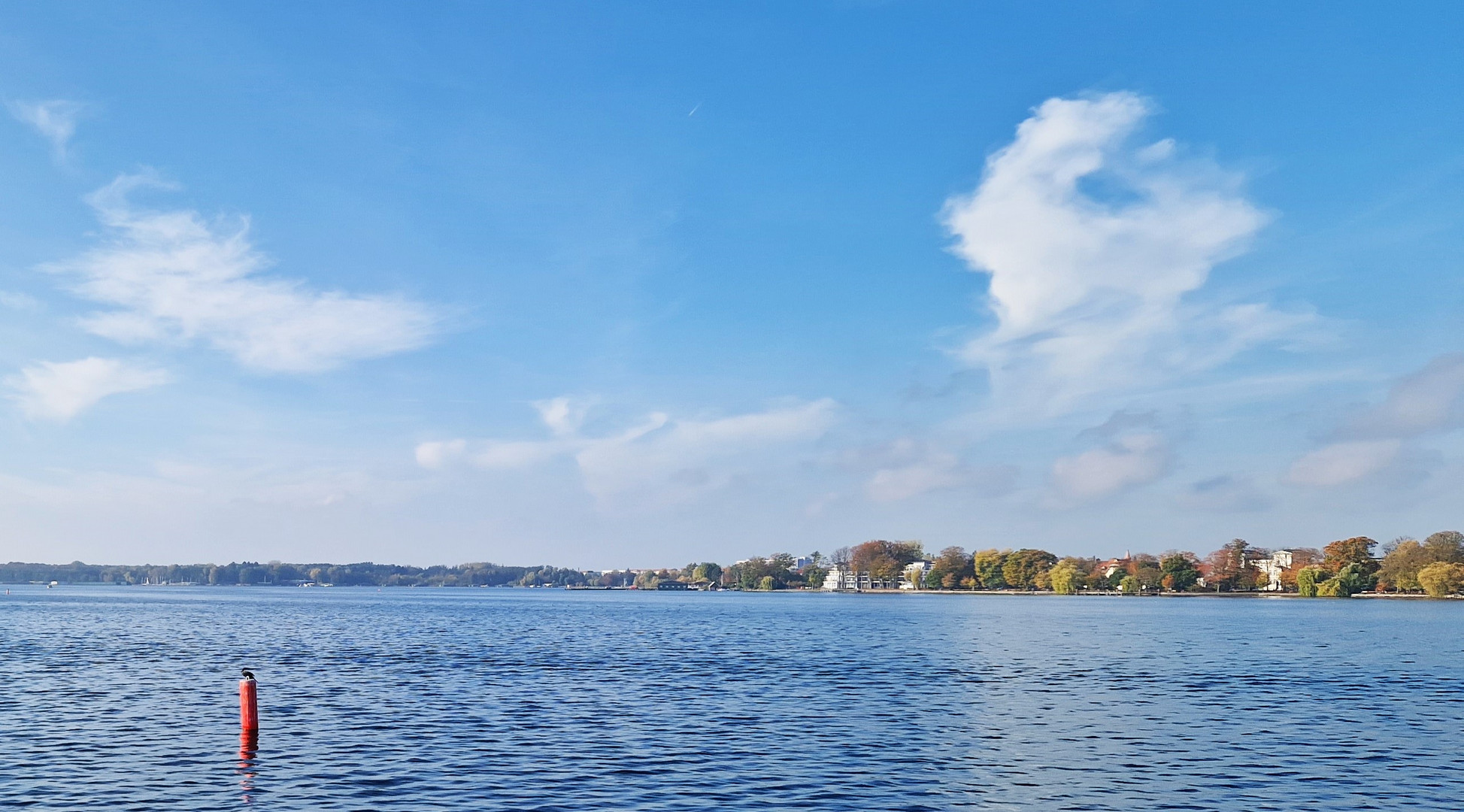 einsamer Landeplatz.