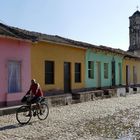 ...einsamer Radler in Trinidad...