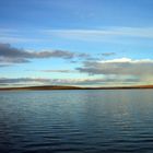 Einsamer See in Lappland . - Brrrr Kalt !