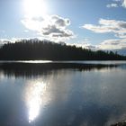 Einsamer See in Schweden/Grenze zu Norwegen