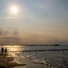 einsamer Spaziergang an der Ostsee