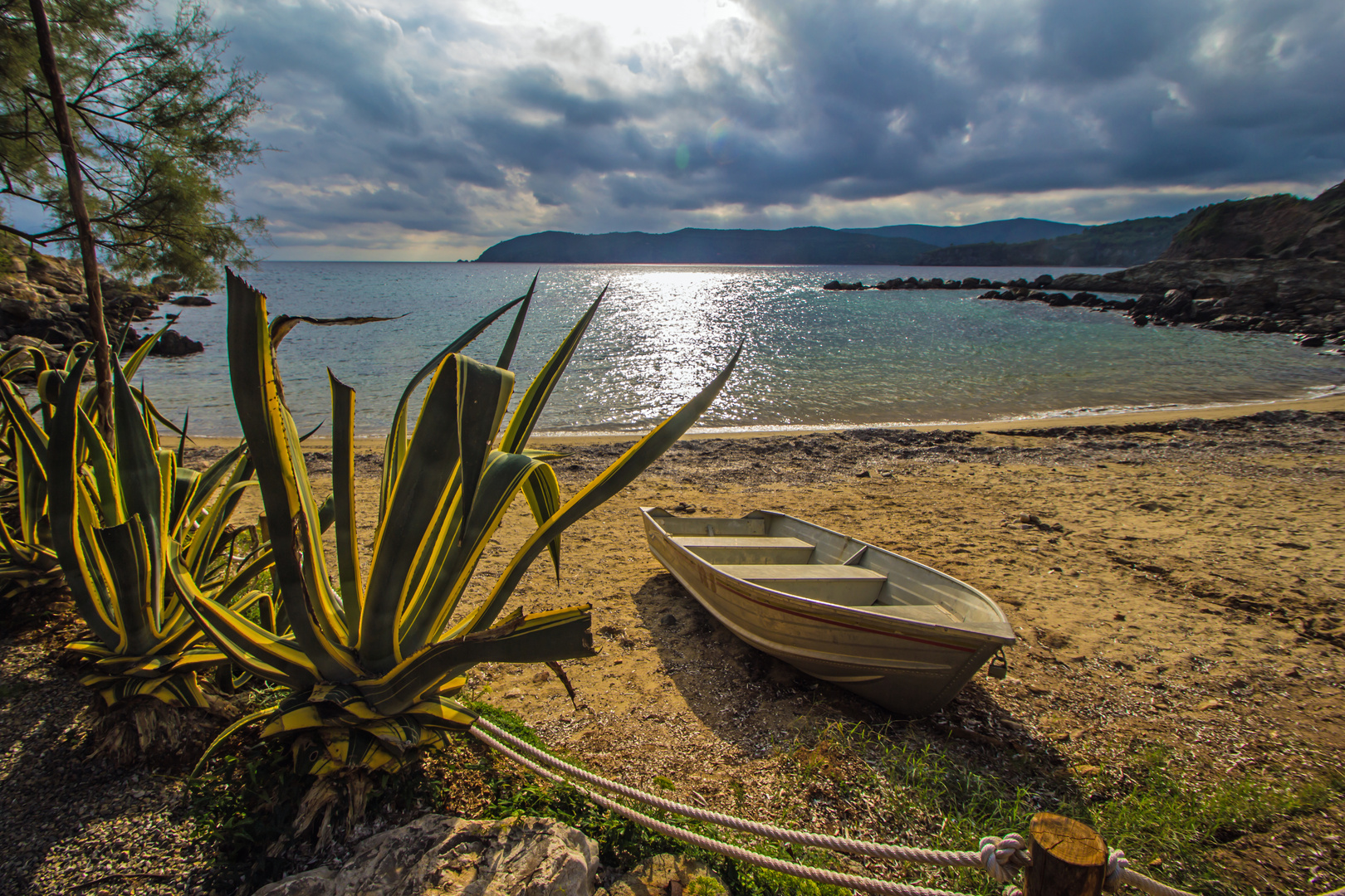 Einsamer Strand