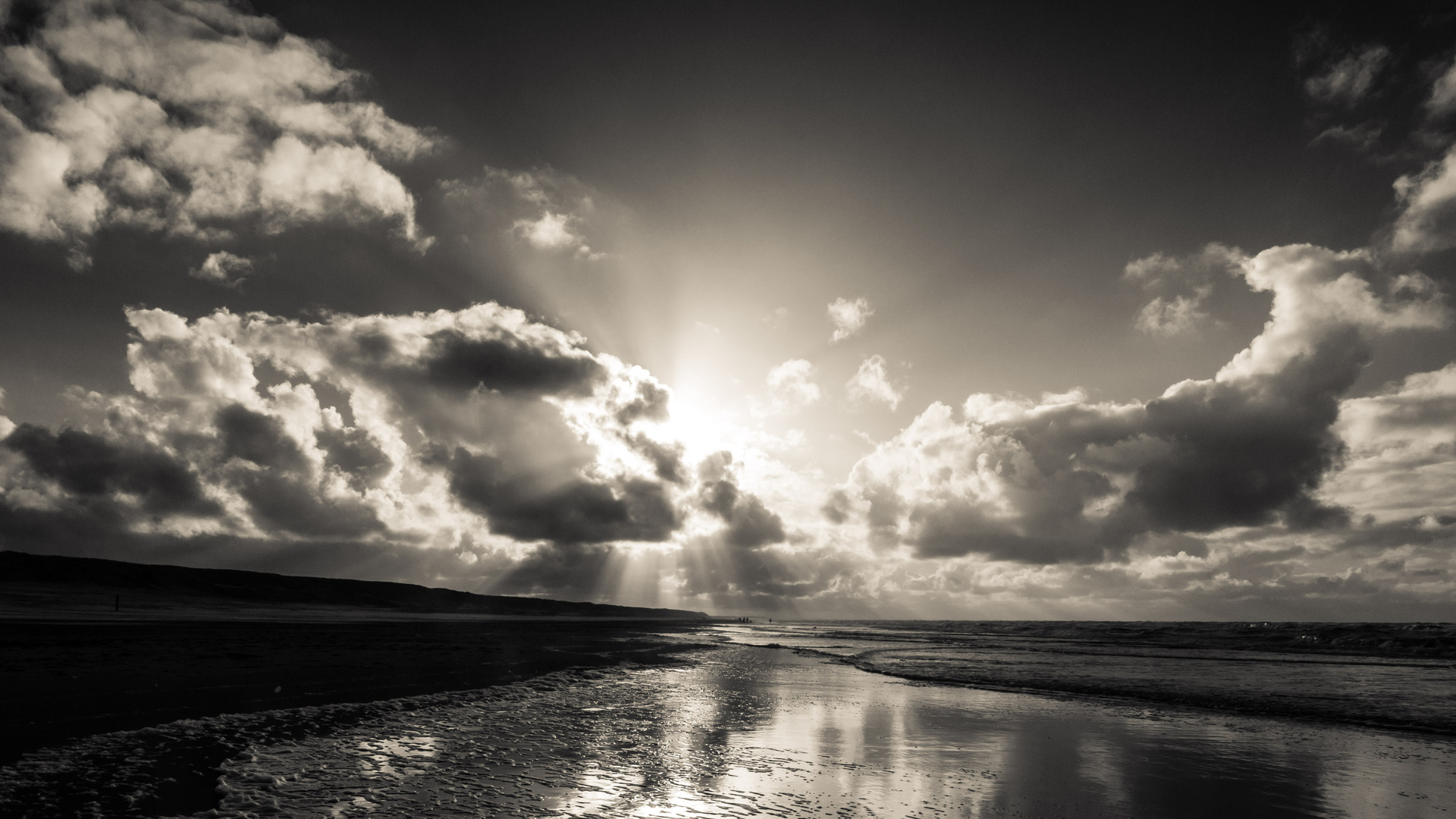 einsamer Strand