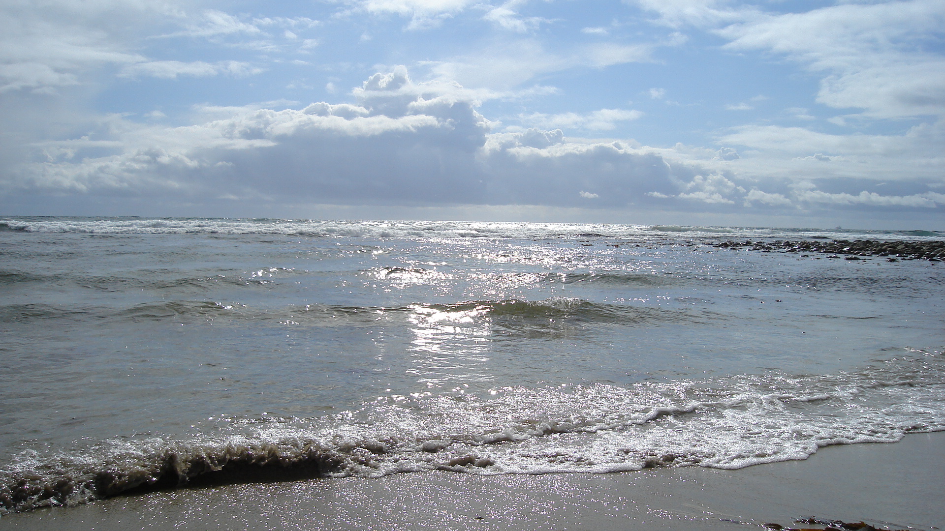 einsamer Strand