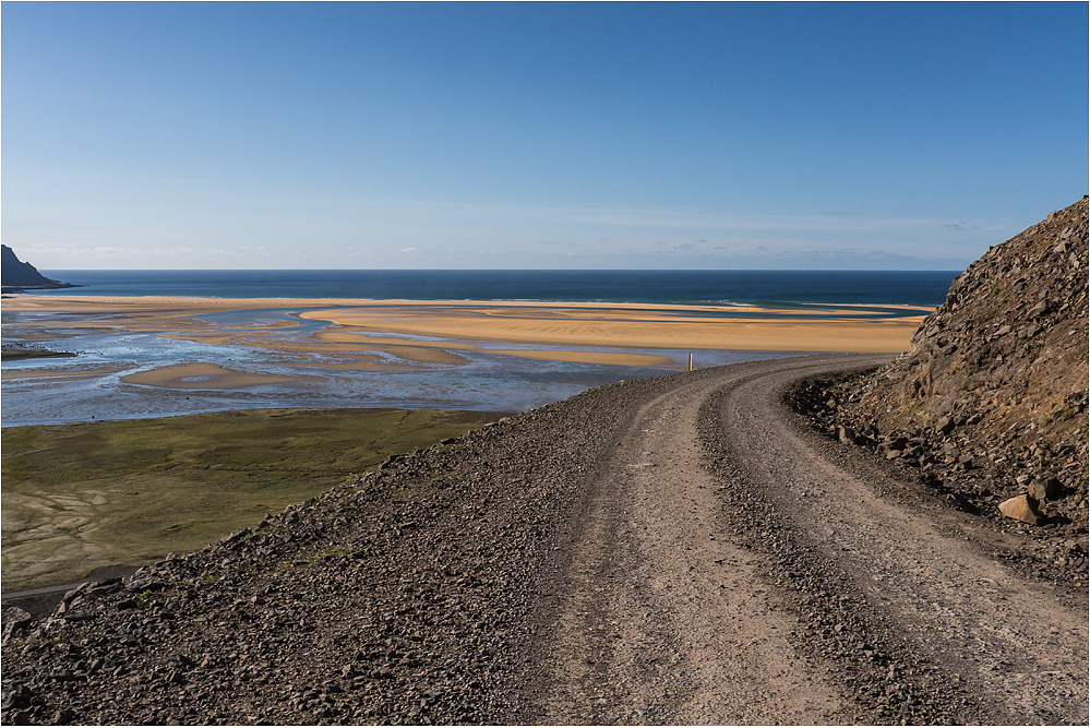 Einsamer Strand...