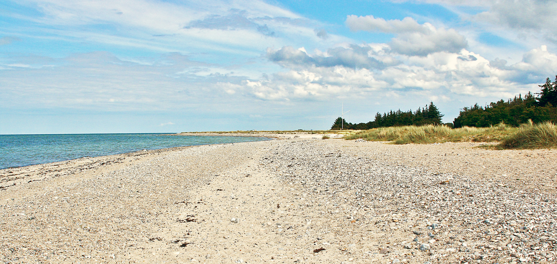 Einsamer Strand am Fehmarn