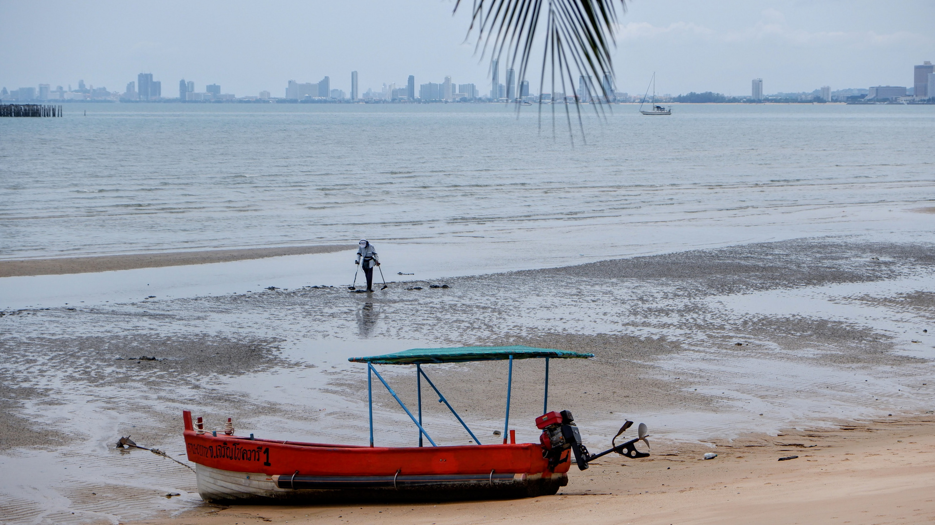 Einsamer Strand an der Bangsare Beach