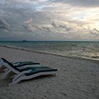 Einsamer Strand auf den Malediven