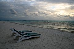 Einsamer Strand auf den Malediven