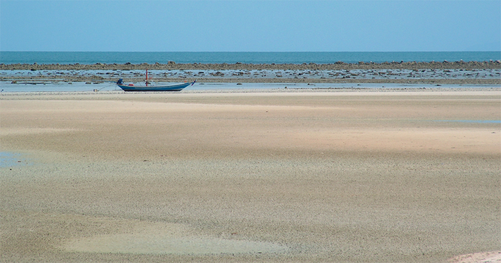 Einsamer Strand auf Ko Samui