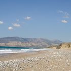 Einsamer Strand auf Rhodos