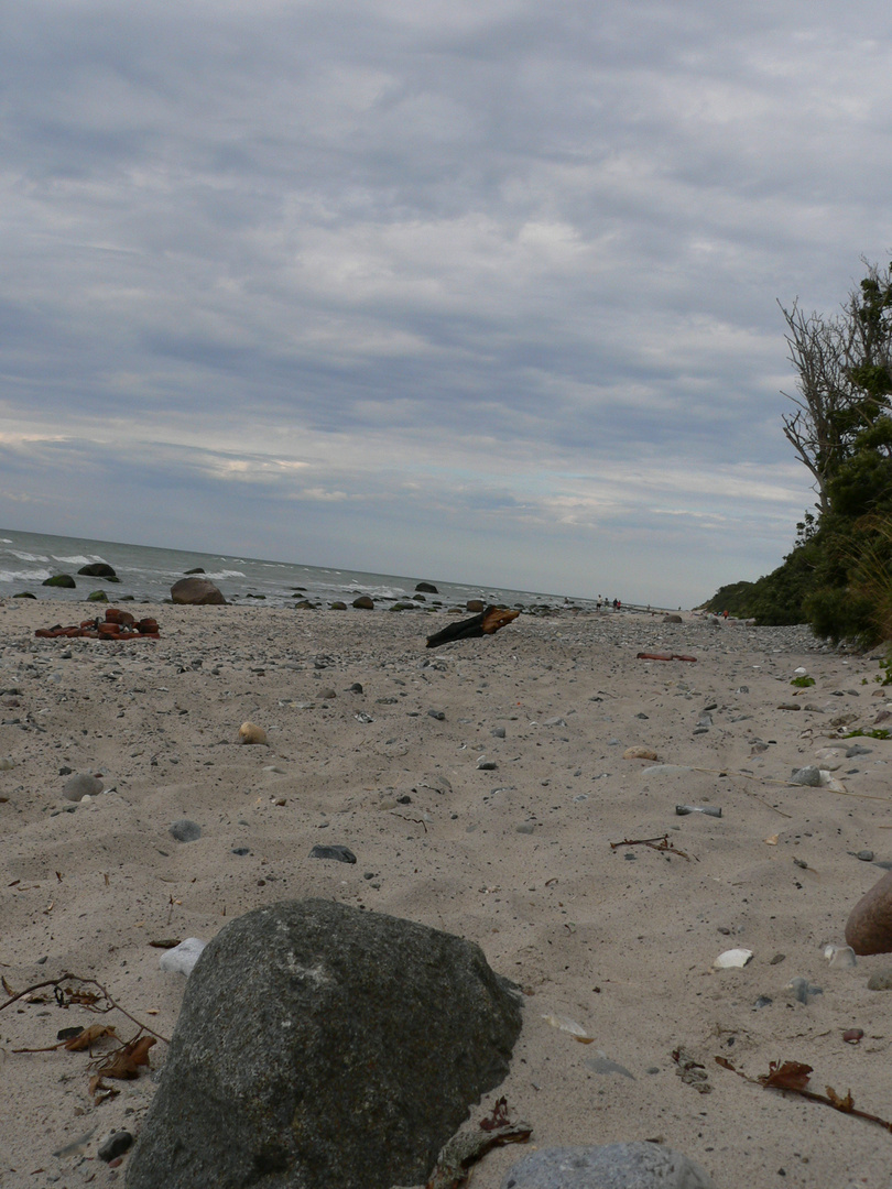 Einsamer Strand Bakenberg