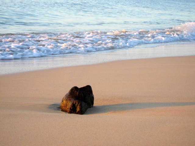 Einsamer Strand in Fuerteventura