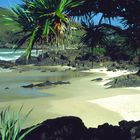 Einsamer Strand in Queensland