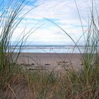 Einsamer Strandspaziergang