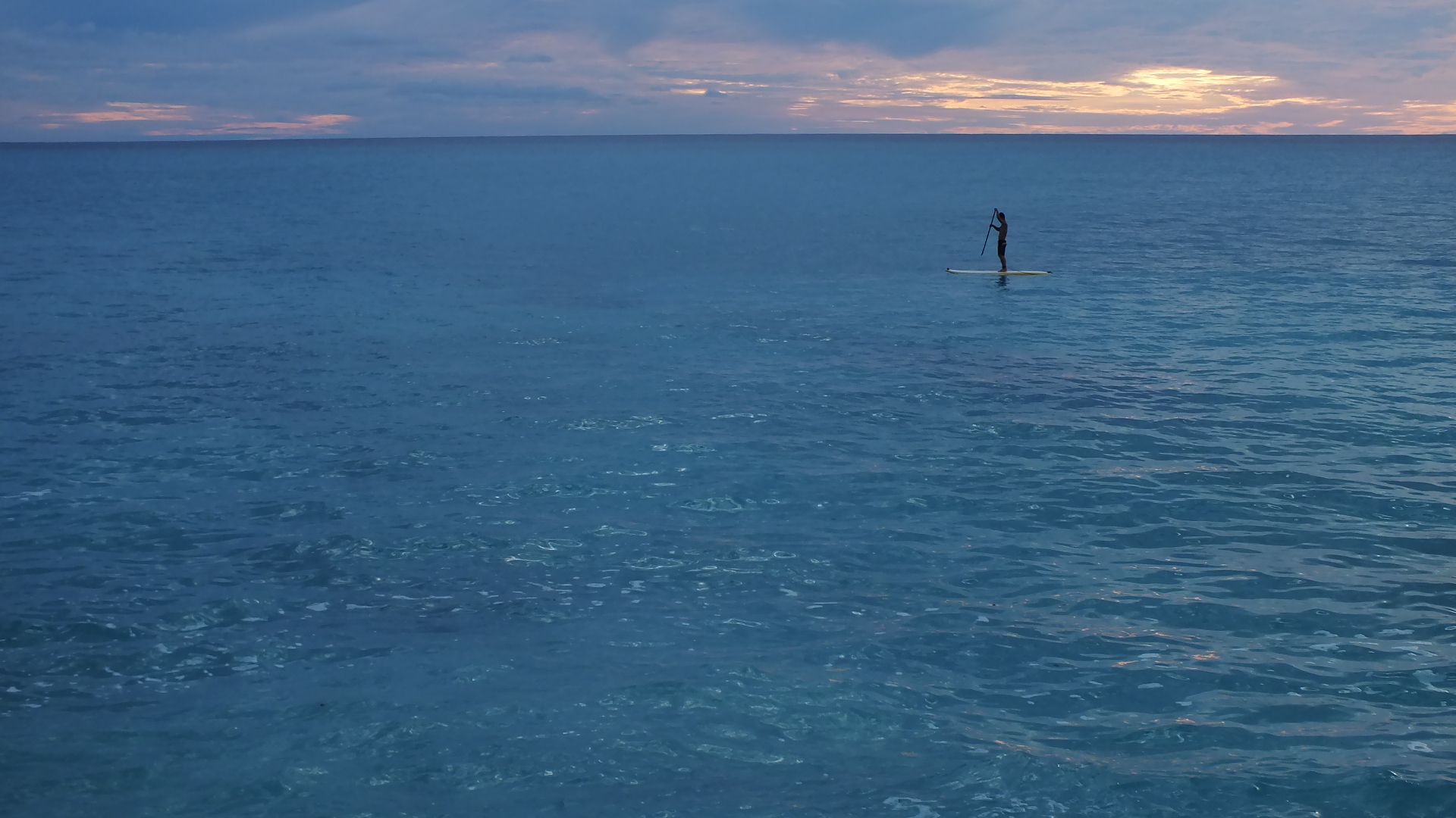 Einsamer Surfer - Barbados