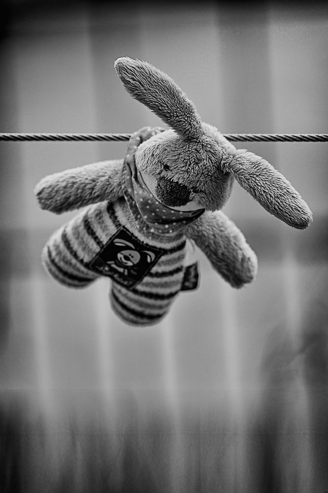 Einsamer Teddy... by Sven Lägler 