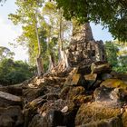 Einsamer Tempel in Ankor Kambodscha