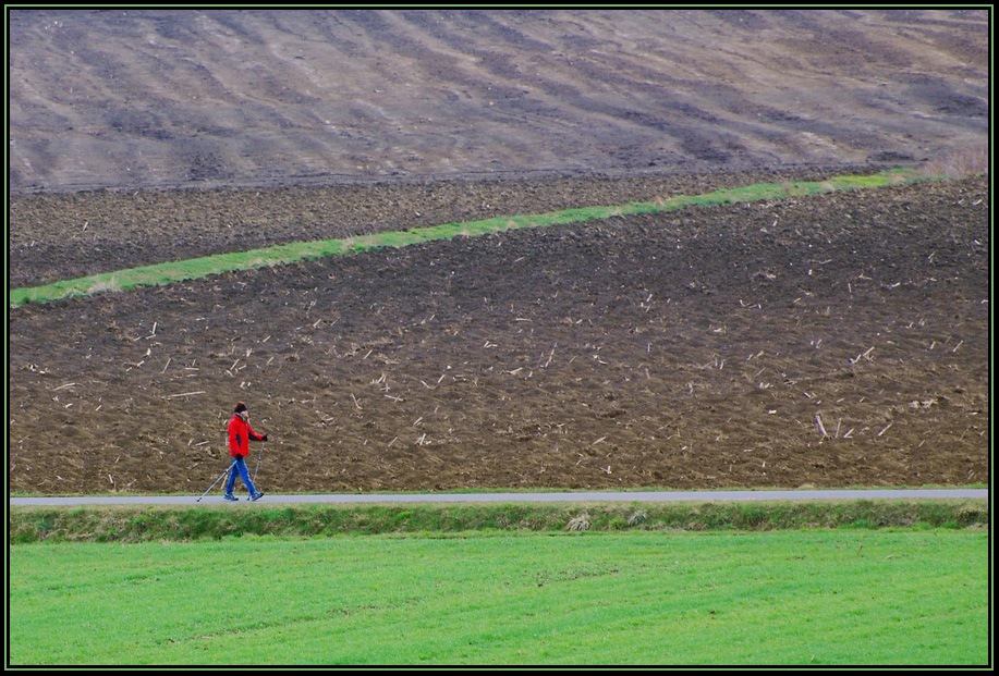 Einsamer Wanderer