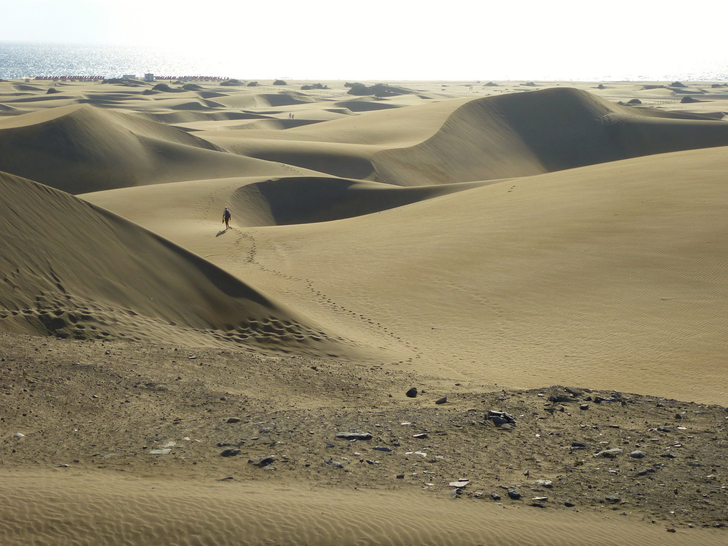 Einsamer Weg auf Gran Canaria