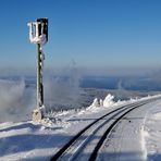 Einsames Einfahrsignal