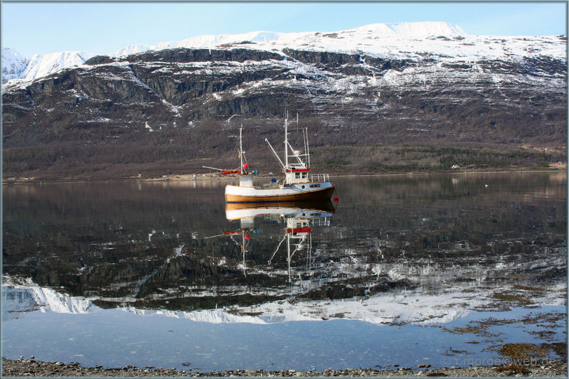 einsames Fischerboot