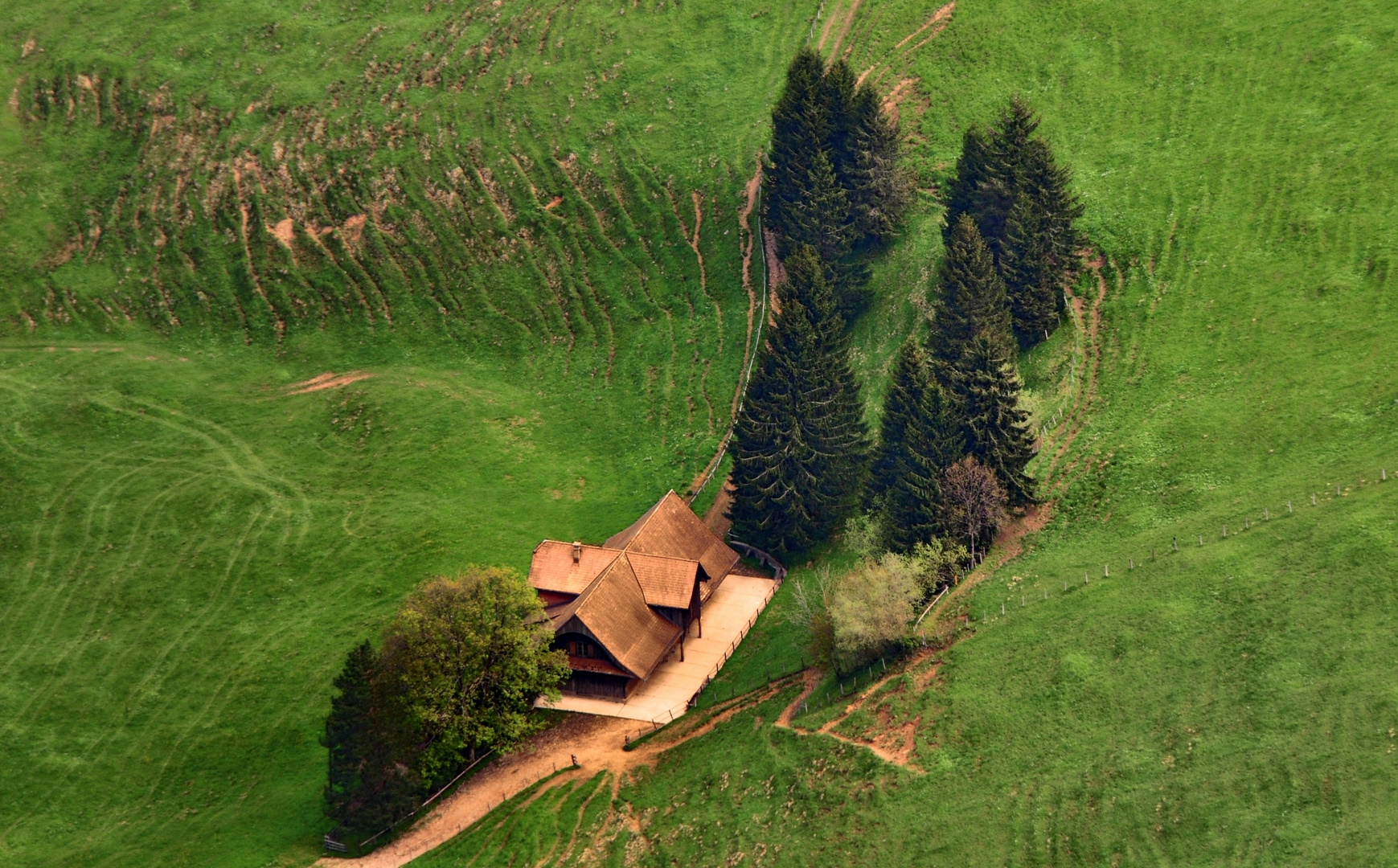 Einsames Gehöft am Rigi - Schwyz