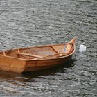Einsames Ruderboot 