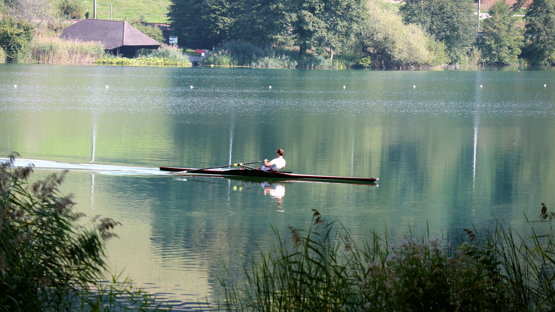 Einsames Training