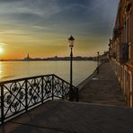 Einsames Venedig die Insel erwacht