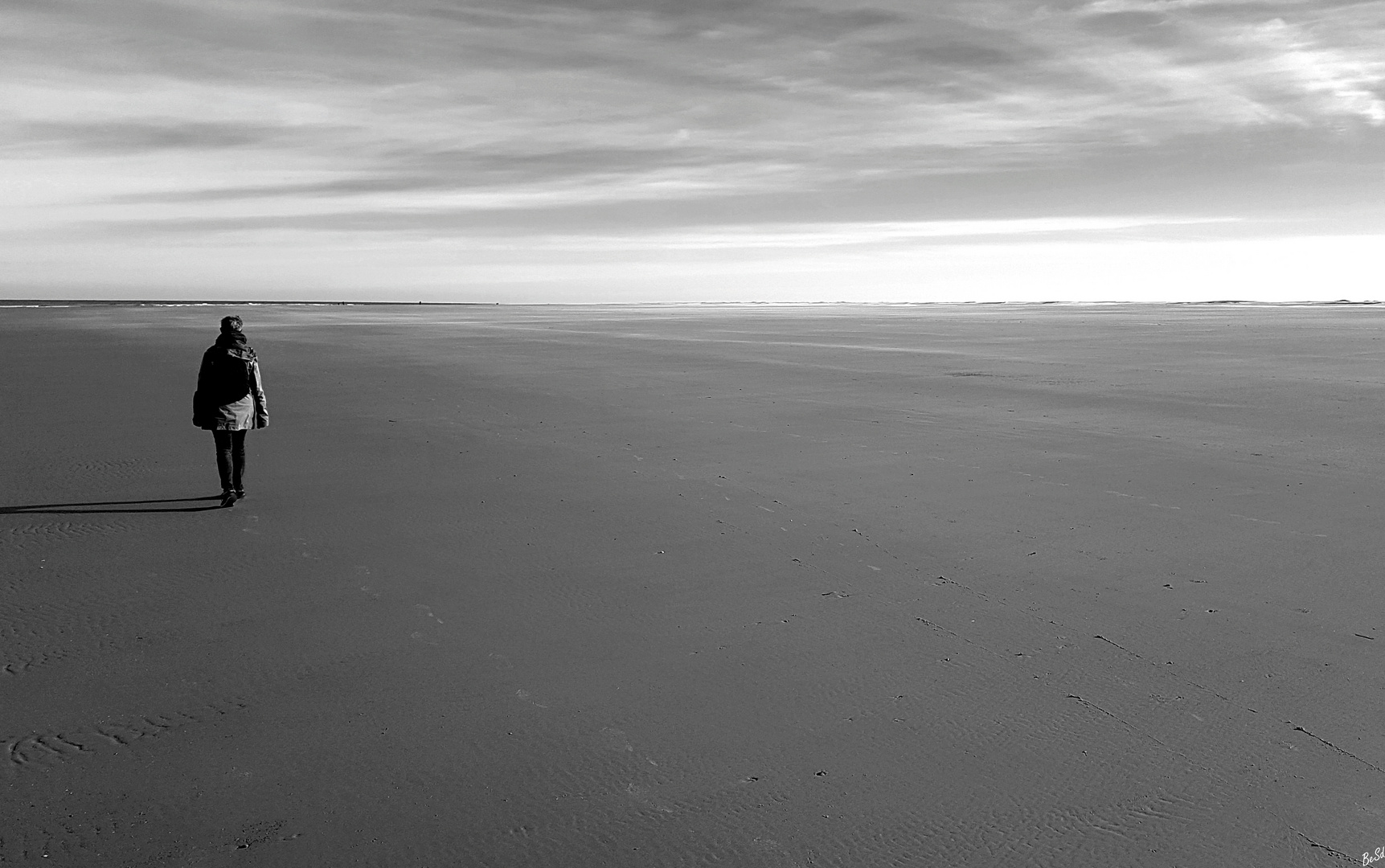 Einsamkeit&hellip;.. Foto & Bild | spezial, wasser, sand Bilder auf