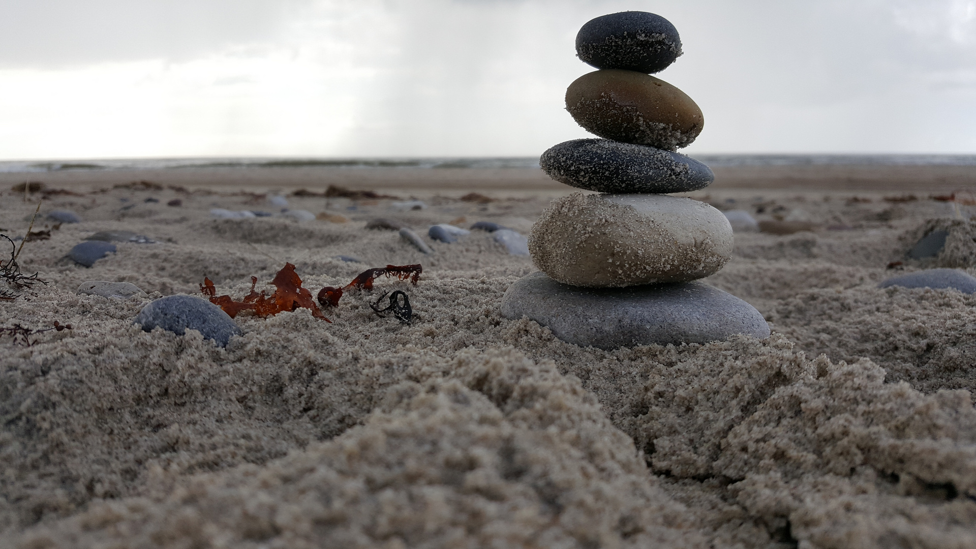 Einsamkeit am Strand