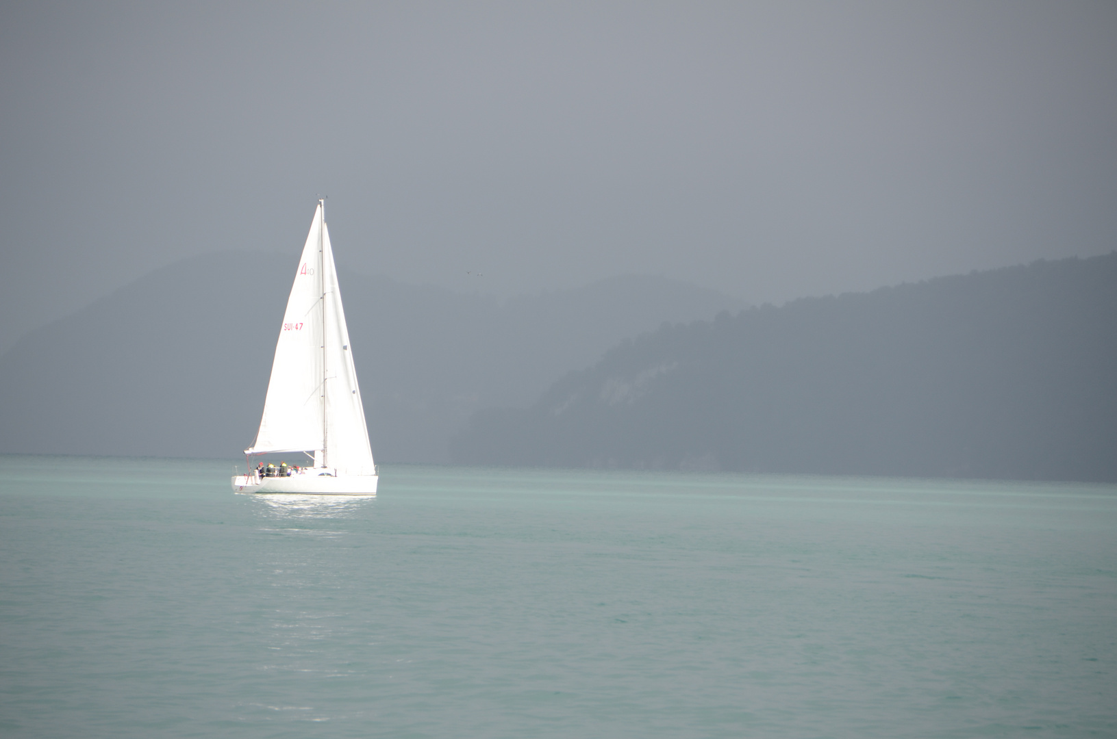 Einsamkeit auf dem Thunersee