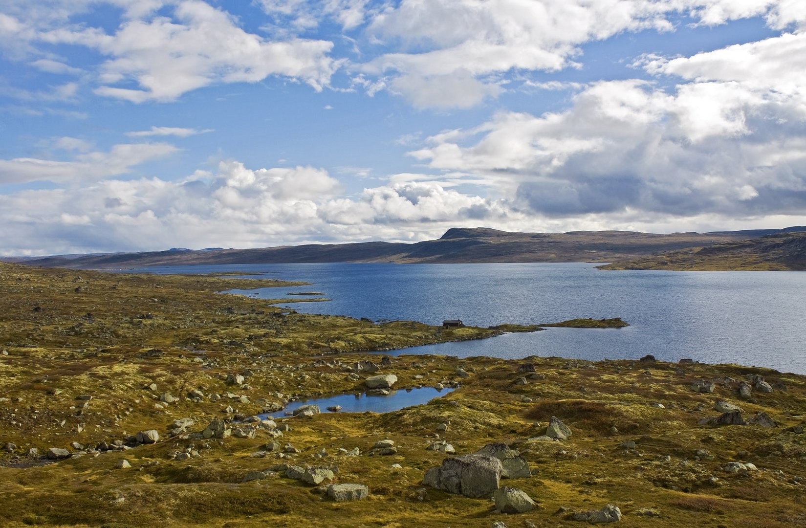 Einsamkeit auf der Hardangervida