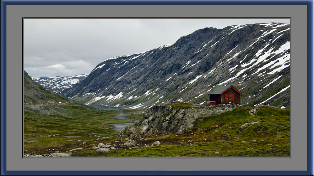 Einsamkeit im norwegischen Fjell