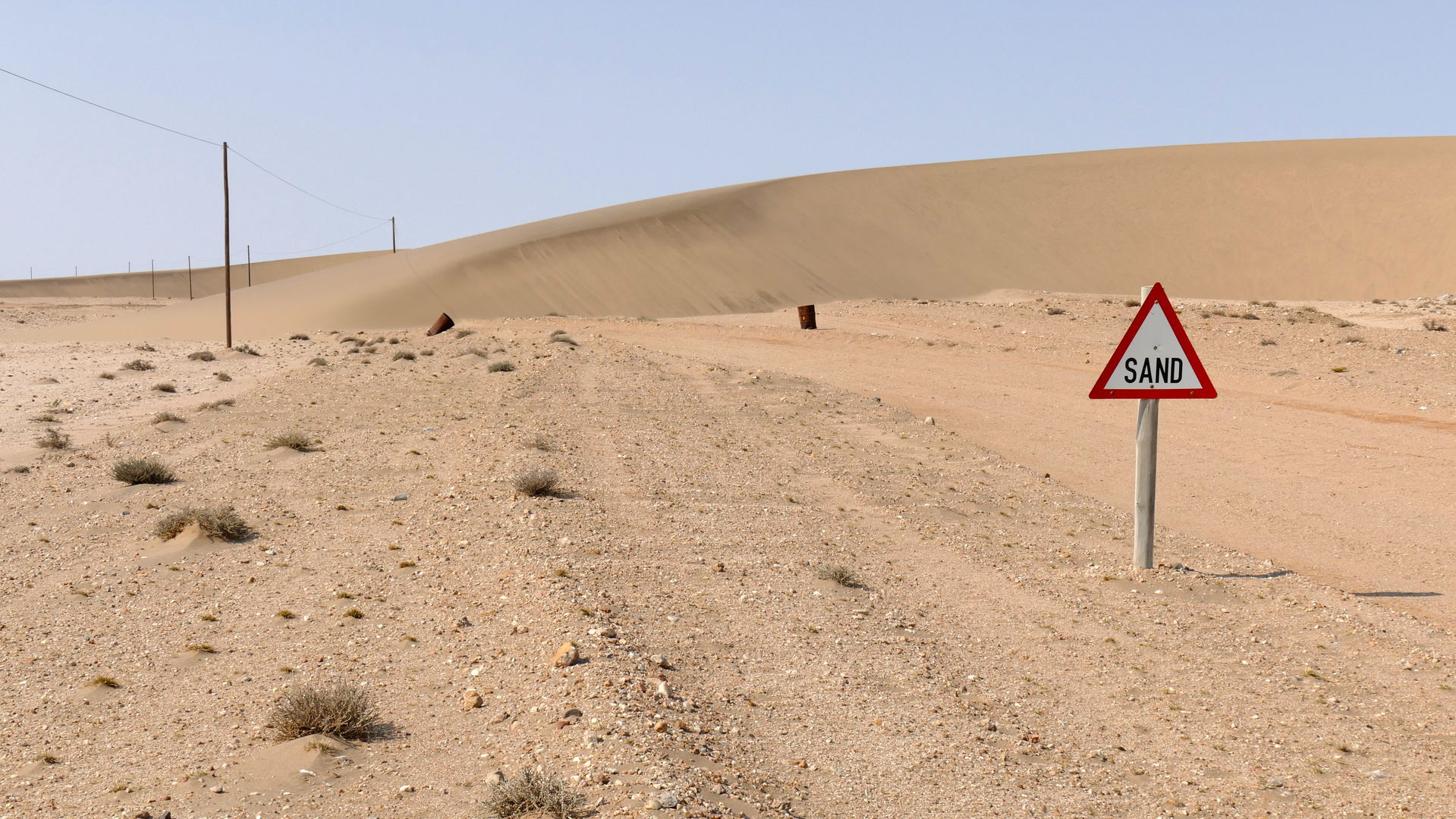 Einsamkeit im Sperrgebiet bei Lüderitz