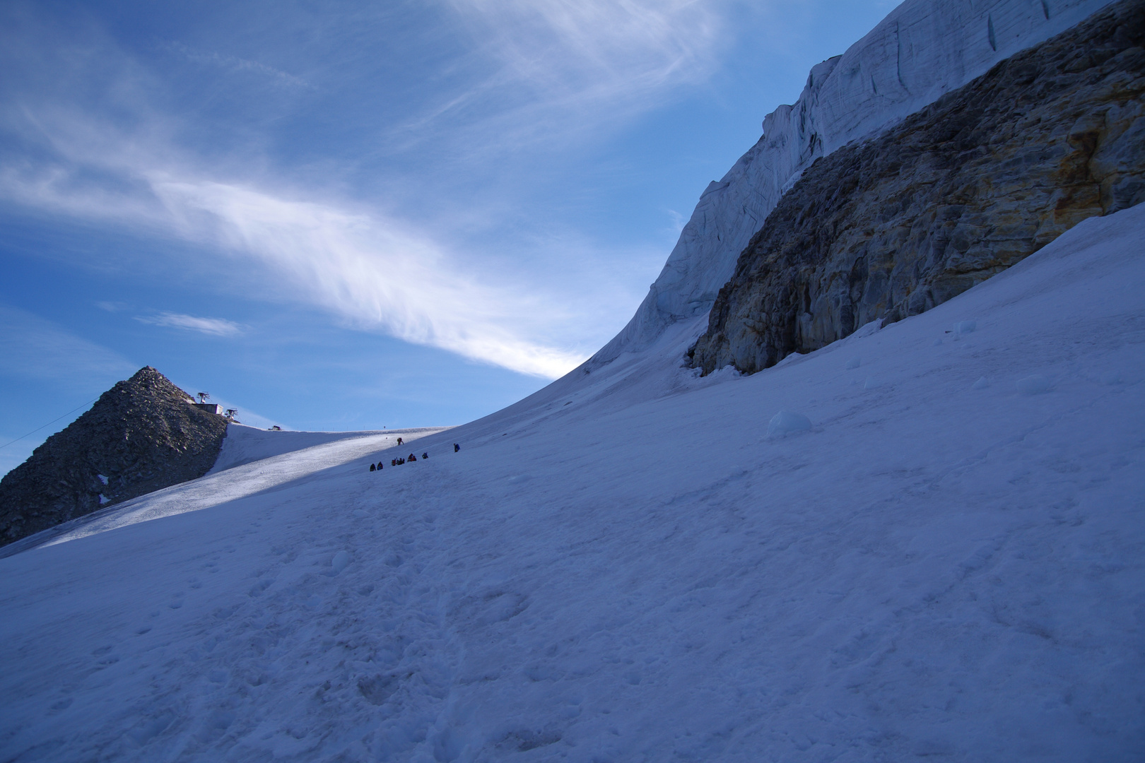 Einsamkeit trifft Skigebiet