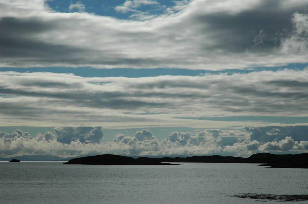 Einsamkeit und Weite auf den äußeren Hebriden, Schottland