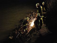 Einsatz am Rhein.