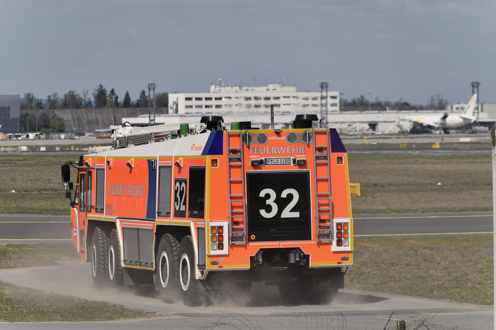 Einsatz auf dem Flugfeld Flughafen Frankfurt/Main