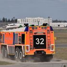 Einsatz auf dem Flugfeld Flughafen Frankfurt/Main