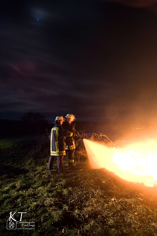 Einsatz beim Martinsfeuer........#2