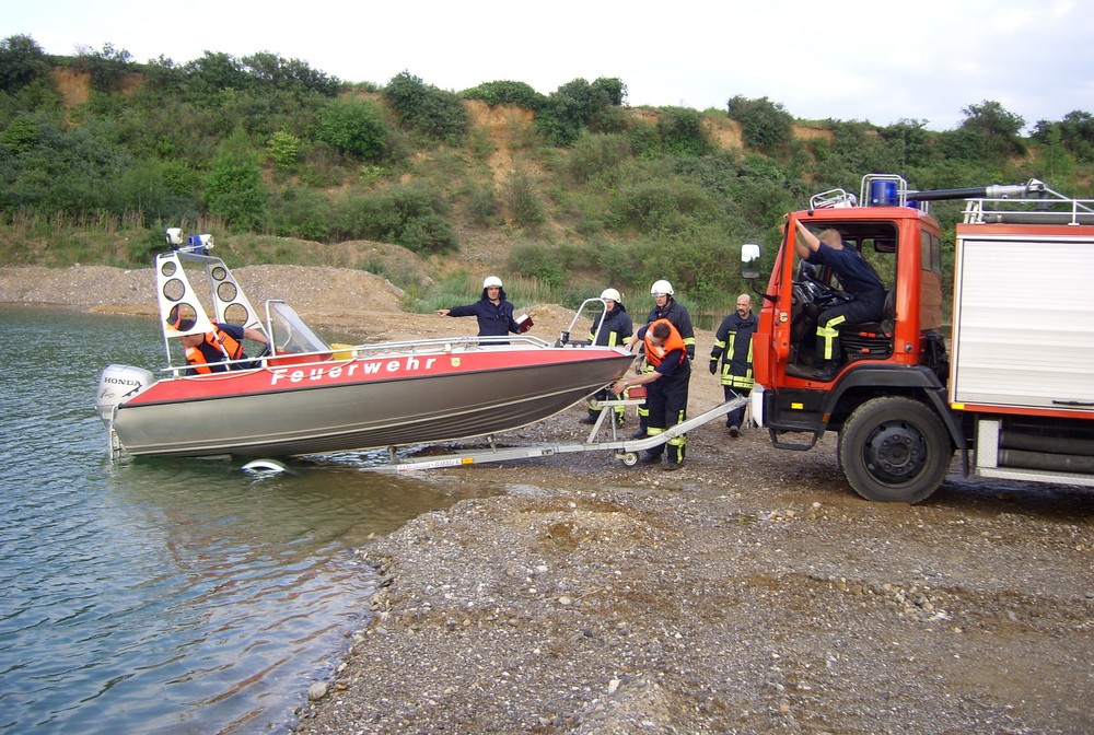 Einsatz für das Boot